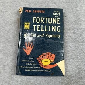 Fortune Telling For Fun And Popularity By Paul Showers,‎ Hardcover Book 1948